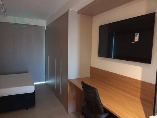 Apartamento Com 1 Dormitório Para Alugar, 33 m² por R$4.118/mês - Vila Cordeiro - São Paulo/sp - Foto 1