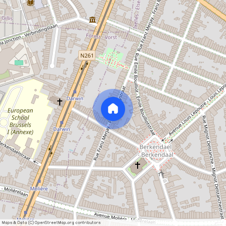 Rue Franz Merjay, 1050, Ixelles