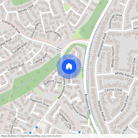 Chaffinch Close, Creekmoor