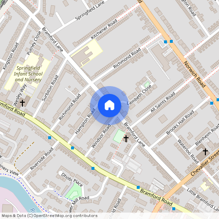 Bramford Lane, Ipswich, Suffolk, IP1