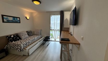 HAUT d'IDRON, Au Calme, Studio Meublé en Résidence récente avec climatisation et parking privé, - Photo 3