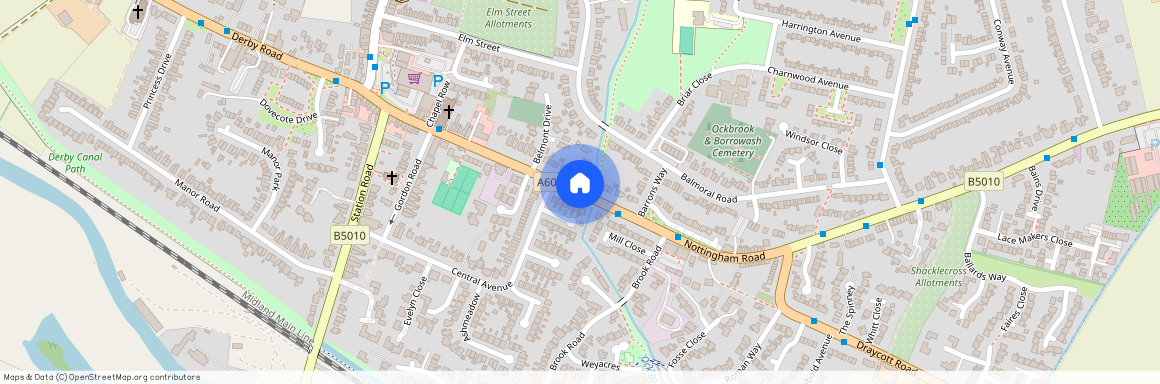 Nottingham Road, Borrowash, DE72