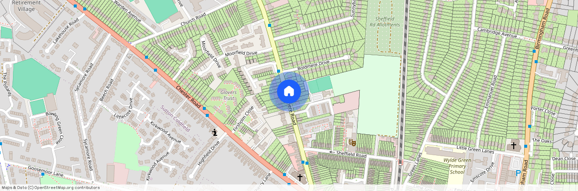 Boldmere Road, Boldmere, Sutton Coldfield