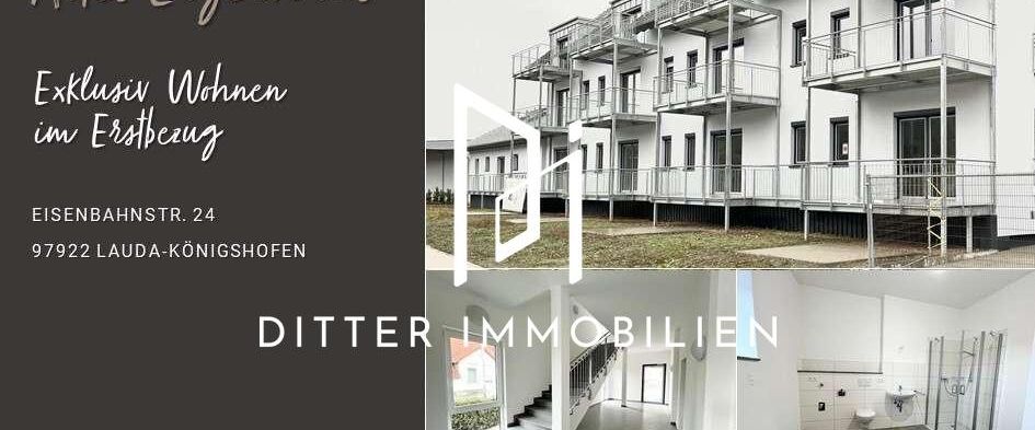 MIETE ERSTBEZUG - Exklusiv wohnen in Königshofen! 3-Zimmer-EG-Wohnung - Foto 1