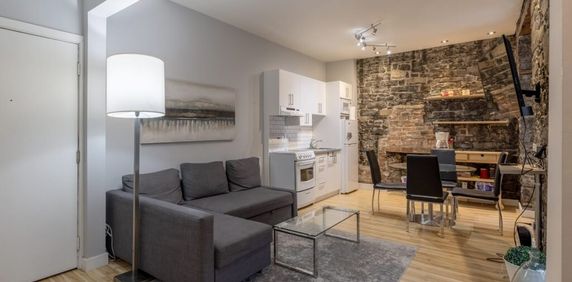 Colombier 3 ½ Entièrement Meublé à Louer Vieux-Québec Juillet 2026 - Photo 2