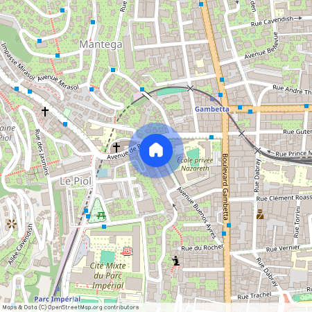 11 AV EDEN PARK, NICE GAMBETTA