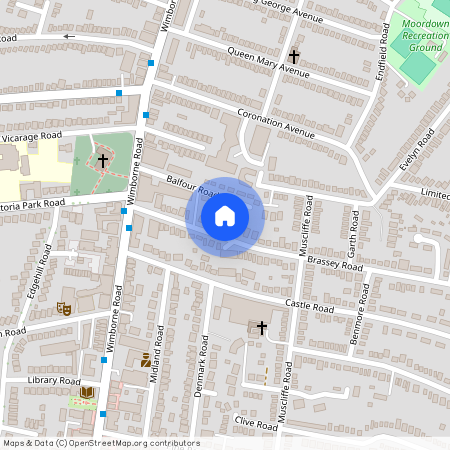 Brassey Road, Bournemouth, Dorset, BH9