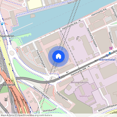 Södra Hammarbyhamnen, Stockholm, Fredriksdalsgatan 4