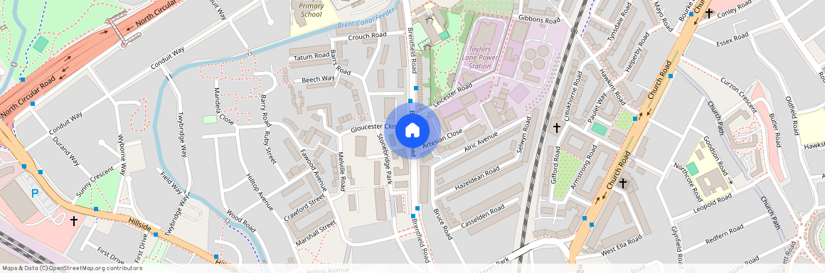 Middle Yard, Neasden, NW10