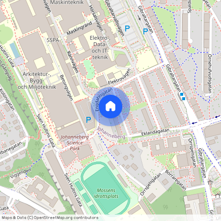 Johanneberg, Göteborg, Västra Götaland, Wallenbergsgatan 1D