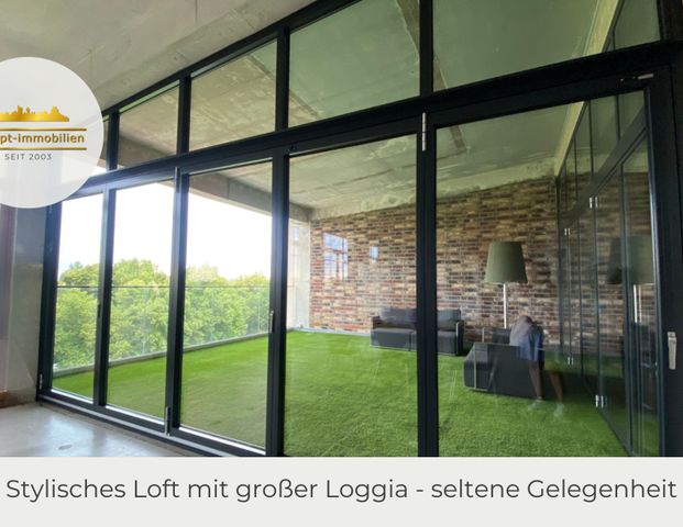 **Einmaliges Loft mit industriellem Charme |große Loggia | sofort frei ** - Photo 1