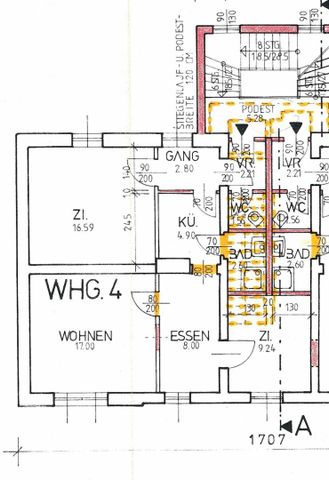 Mietwohnung mit 3 Zimmern und Balkon in ruhiger Lage - Foto 4
