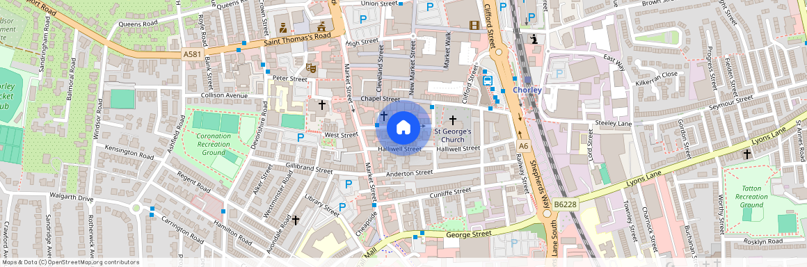 St George's Street, Chorley, PR7