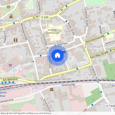 Zillplatz 9, 09337 Sachsen - Hohenstein-Ernstthal