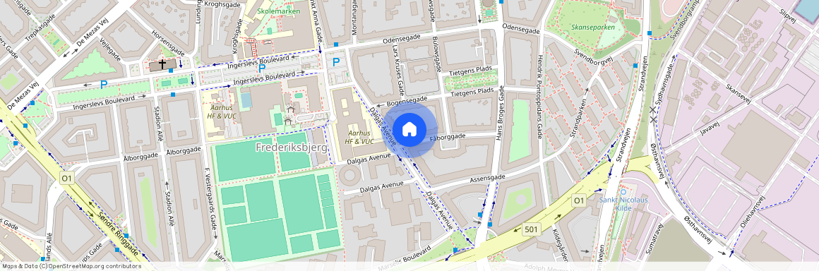 Fåborggade 20, st. th. 8000 Aarhus C