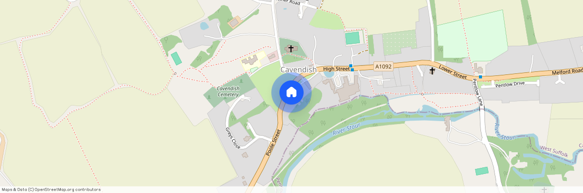 CO10 8BB, Cavendish