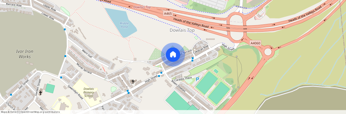 Station Terrace, Dowlais, MERTHYR TYDFIL