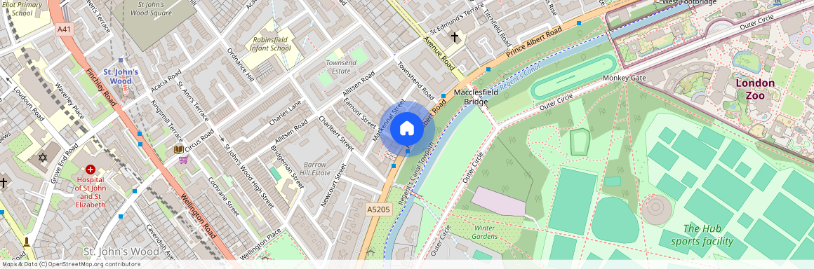 Viceroy Court, 58-74 Prince Albert Road, St John's Wood, London, NW8