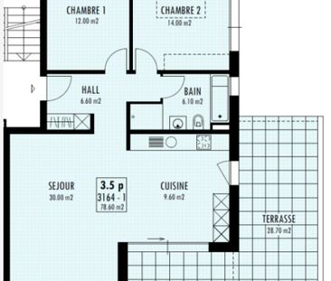 Beautiful 3.5 room apartment in Mannens with beautiful terrace and ... - Photo 6