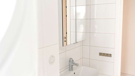 Om bostaden - Välkommen till en nyrenoverad lägenhet på Sloalyckan. Lägenheten är utrustad med moderna vitvaror såsom diskmaskin, tvättmaskin och torktumlare. Köket är renoverat i en öppen planlösning med stilrena grå toner. Badrum och hall är renoverade och utrustade med ny inredning. Innerdörrar i sovrummet är bytta och samtliga rum är ommålade i vit kulör. Fiber finns indraget i lägenheten. I hyran ingår varmhyra, vilket omfattar uppvärmning och varmvatten. Även ett grundutbud av tv-kanaler samt sophantering ingår. Endast hushållsel tillkommer. Rökfritt boende gäller för alla kontrakt tecknade från och med 2025-01-01. - Foto 3