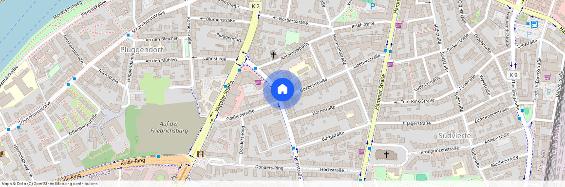 Geiststraße 15, 48151 Münster (Westfalen) - Centrum