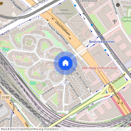 Bezuidenhout-West, 2595 VM, Charlotte de Bourbonstraat, Den Haag