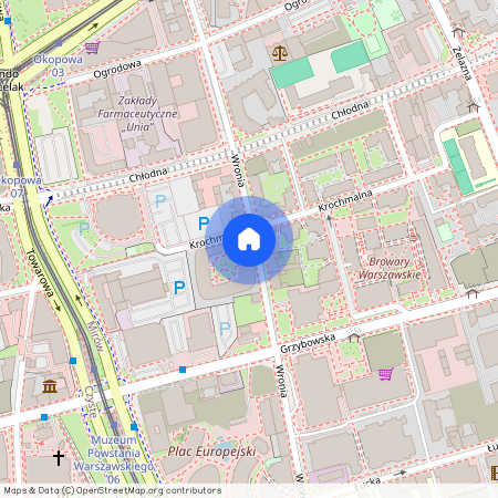 Warszawa, Wola, Wola, Mirów, Wronia