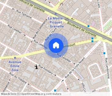 1 chambre, Grenelle Paris 15e - Photo 1