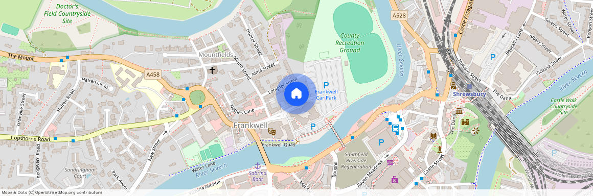 Darwin Place, Mountfields, Shrewsbury