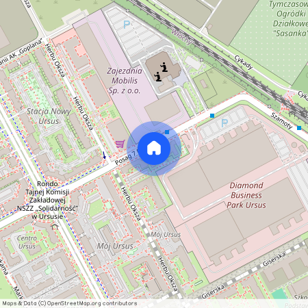 ul. Posag 7 Panien 5, Szamoty, Ursus, Warszawa, mazowieckie
