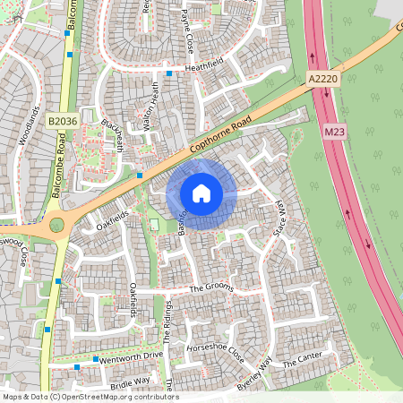Bashford Way, Worth, CRAWLEY, Crawley, Worth