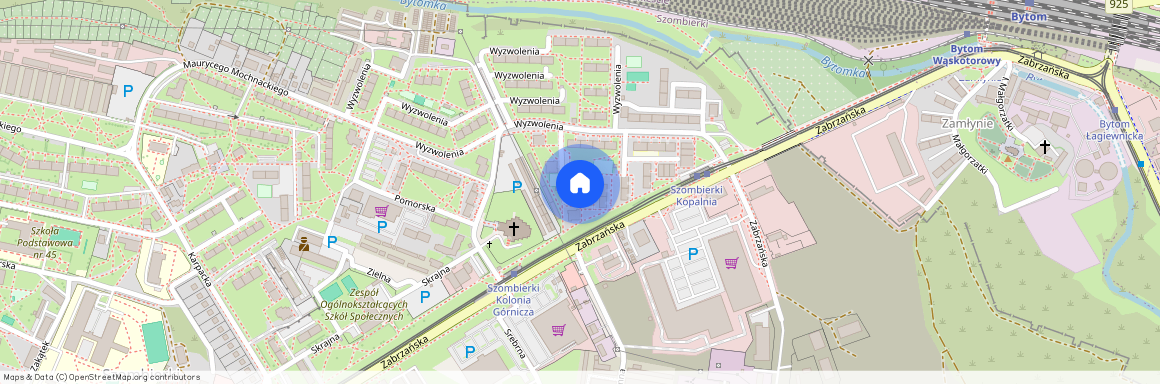 ul. Zabrzańska, Szombierki, Bytom, śląskie