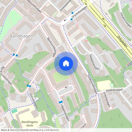 Läggestavägen 23, Bandhagen