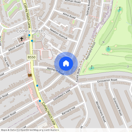 BRIAN COURT, WETHERILL ROAD, MUSWELL HILL, N10