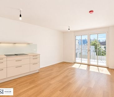 Moderner, urbaner 3-Zimmer-Erstbezug mit südwestlichen Balkon & Kli... - Foto 2