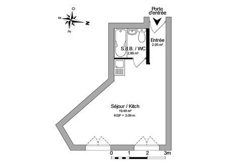 Studio - Lyon 7e, - Photo 5