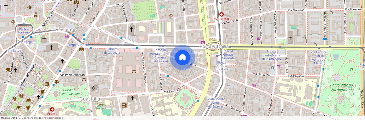 Via Fontana, Włochy, Milan