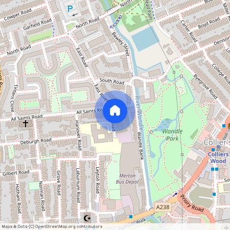 East Road, Wimbledon, SW19, London