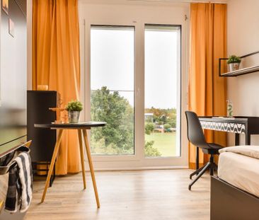 URBAN LIVING SÜDTOR ROSTOCK - VOLLMÖBLIERTE APARTMENTS - Foto 2