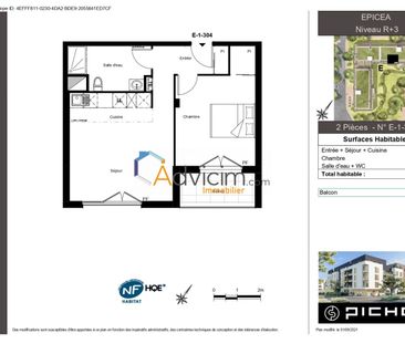 T 2 NEUF avec 2 parkings - Photo 2