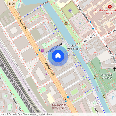 Otto-Weidt-Platz, 10557 Berlin - Mitte