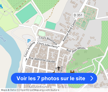 Montfrin ? Appartement T2 avec cour extérieure, - Photo 1