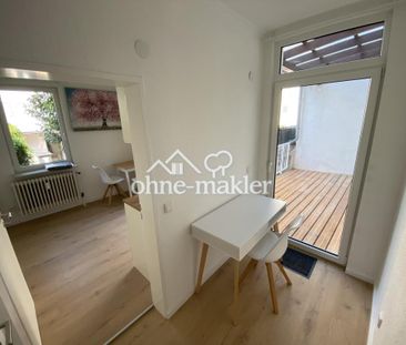 Charmante 1-Zimmer-Wohnung mit Terrasse im Johannesviertel Darmstadt - Photo 2