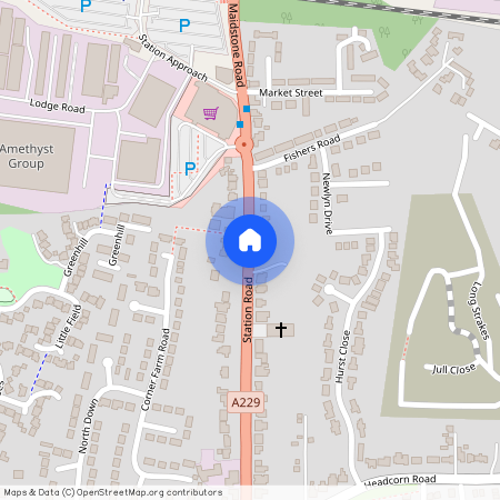 Flat 10 Holman House, Station Road, TN12 0QQ