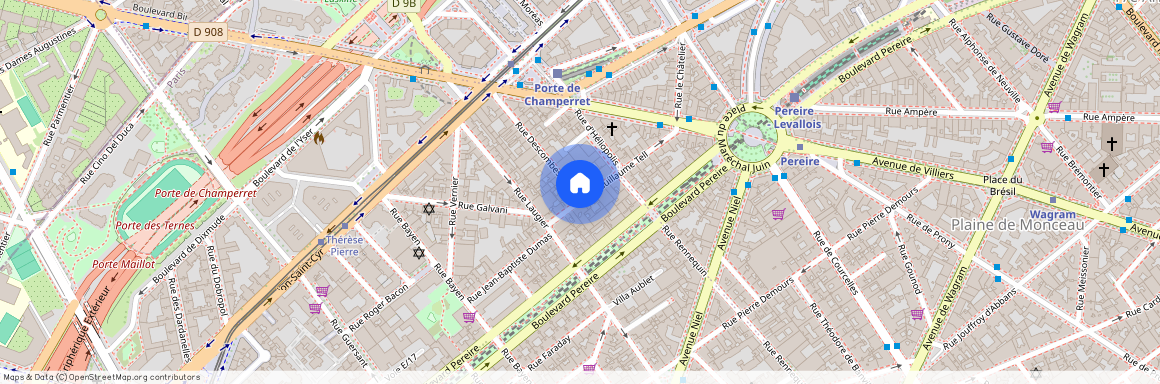 2 bis Rue Descombes, 75017, Paris