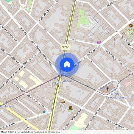 Rue Defacqz, 135, 1060, Saint-Gilles