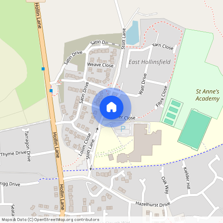 Greater Manchester, M24, Boulter Close, Middleton