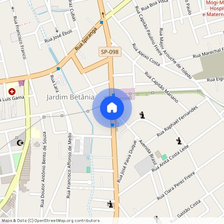 Rua Doutor Deodato Wertheimer, Centro, SP, Mogi Das Cruzes