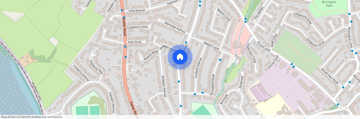 Hulham Road, Exmouth, EX8