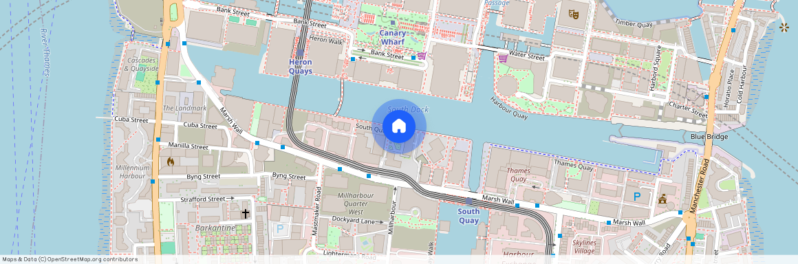 South Quay Square, London, E14